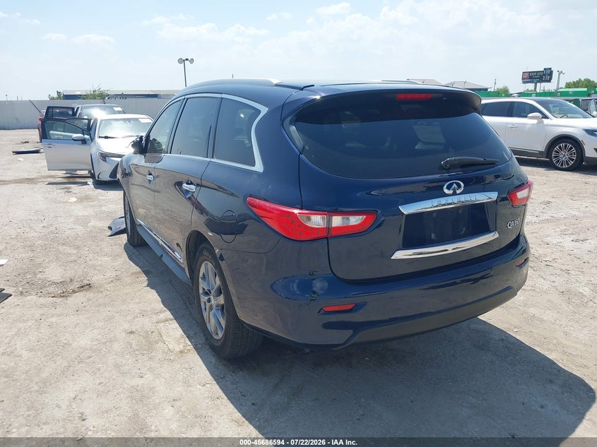 Vin: 5n1al0mn7fc509927, lot: 46185203, infiniti qx60 20153