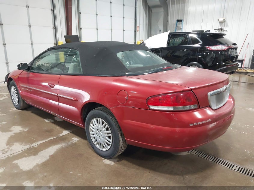 2001 CHRYSLER SEBRING auction photo 3