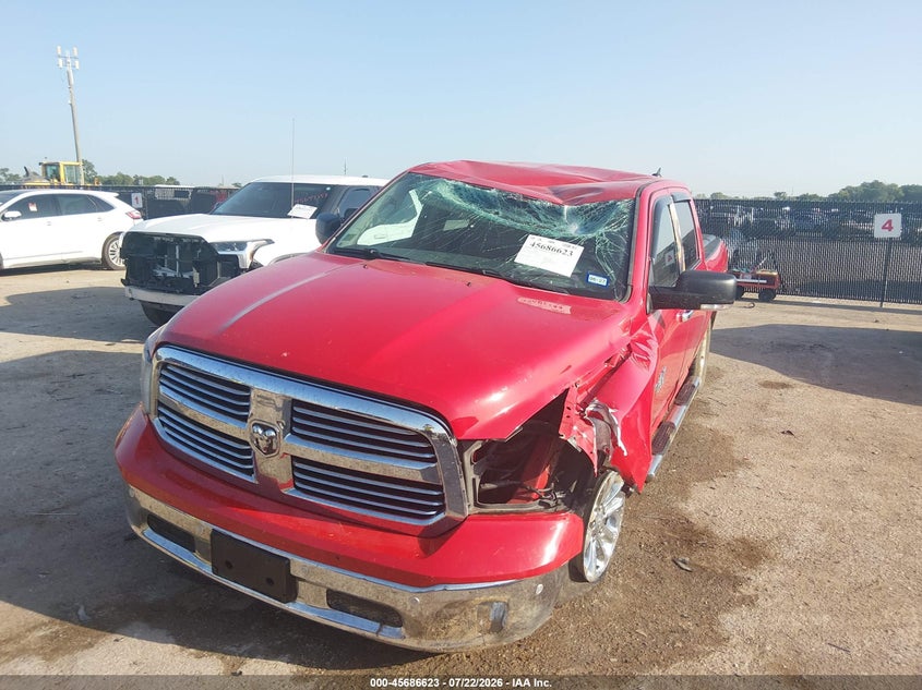 Vin: 1c6rr6lt0fs769897, lot: 46185231, ram 1500 lone star 20152