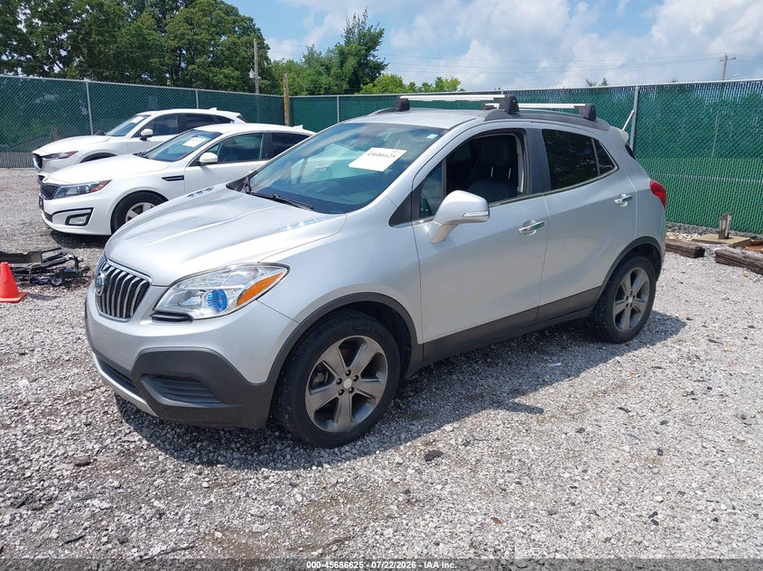 Vin: kl4cjasb8eb715239, lot: 46185234, buick encore 20142
