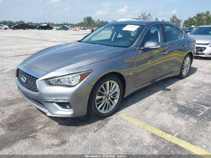 2019 Infiniti Q50 3.0t Luxe JN1EV7AP5KM519541 photo 1