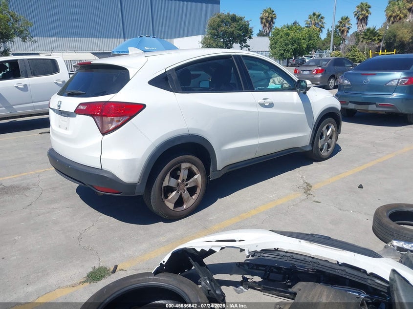 Vin: 3czru5h54hm718260, lot: 46185251, honda hr-v ex 20174