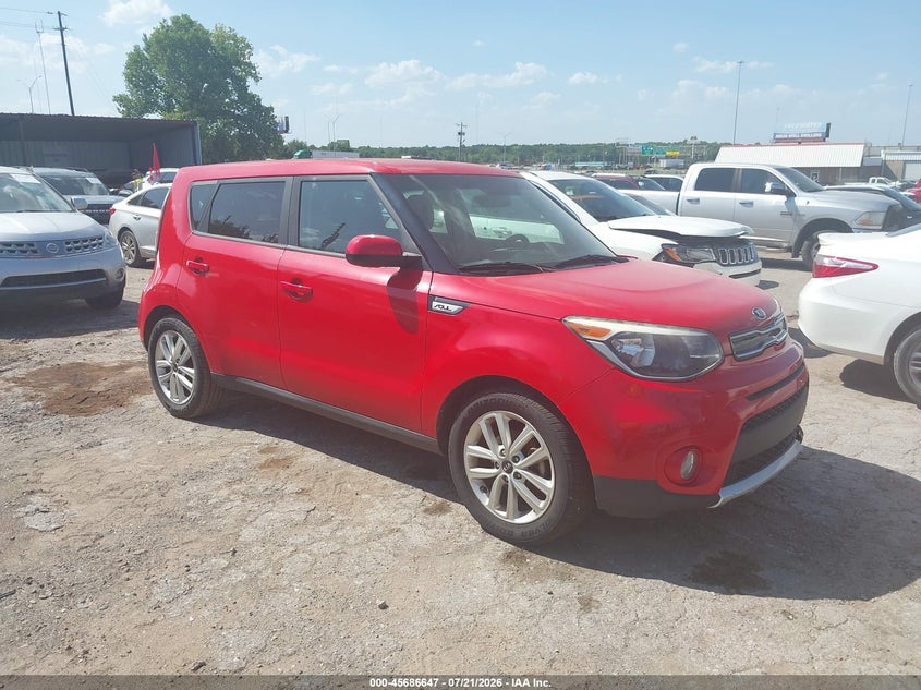 2018 Kia Soul + VIN: KNDJP3A52J7551342 Lot: 45686647