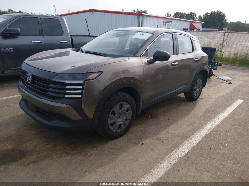 2026 Nissan Kicks, Rear, IAAI, VIN 3N8AP6BE2TL347322 — photo 2
