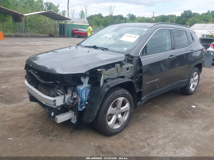 Vin: 3c4njdbb9lt157476, lot: 46185267, jeep compass latitude 4x4 20202