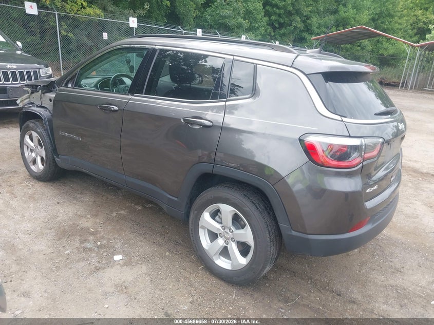 Vin: 3c4njdbb9lt157476, lot: 46185267, jeep compass latitude 4x4 20203