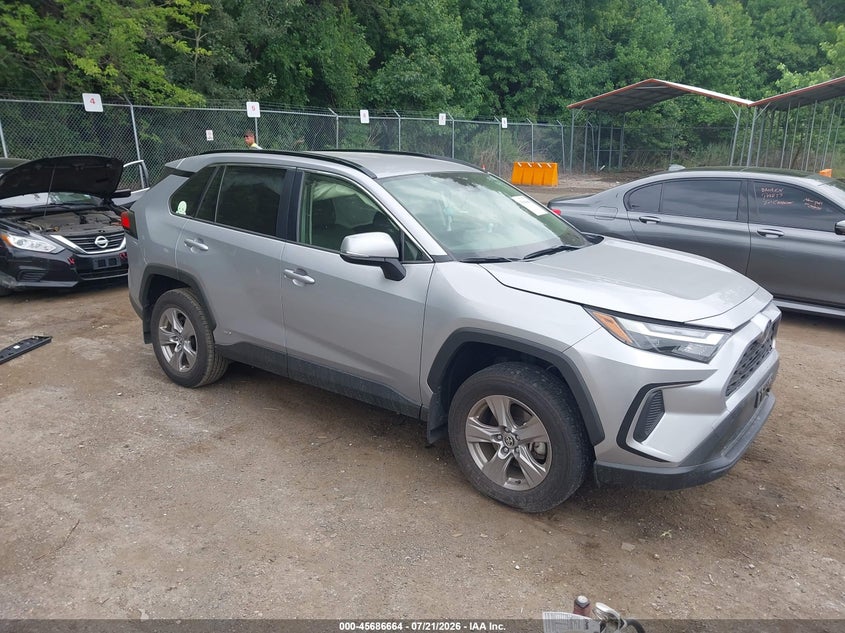 2023 Toyota Rav4 Hybrid Xle VIN: JTMRWRFVXPJ057694 Lot: 45686664