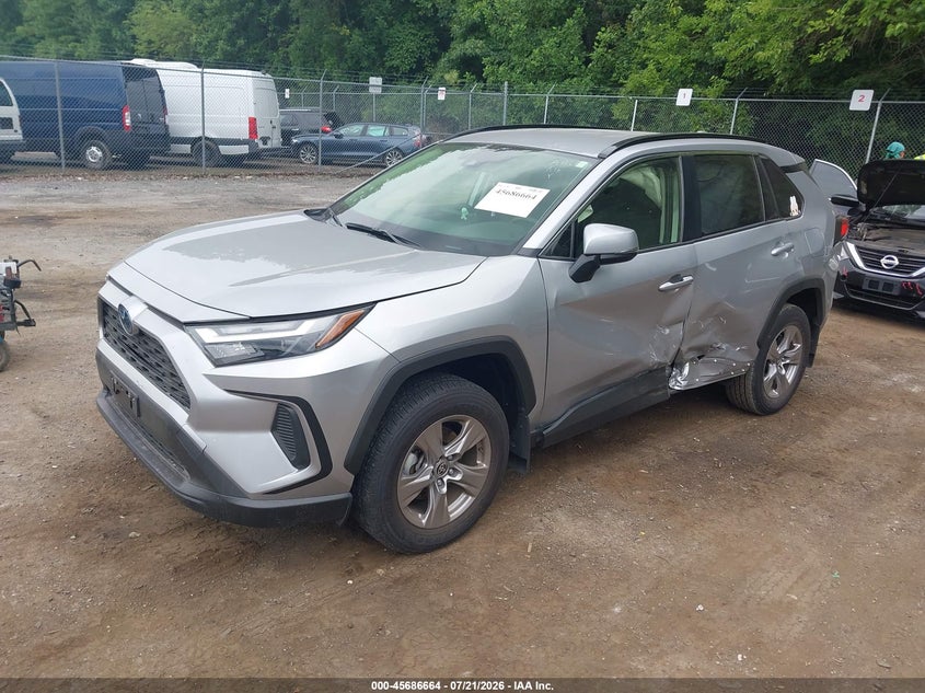 2023 Toyota Rav4 Hybrid Xle VIN: JTMRWRFVXPJ057694 Lot: 45686664