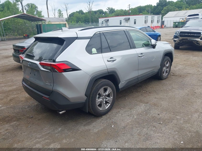 2023 Toyota Rav4 Hybrid Xle VIN: JTMRWRFVXPJ057694 Lot: 45686664