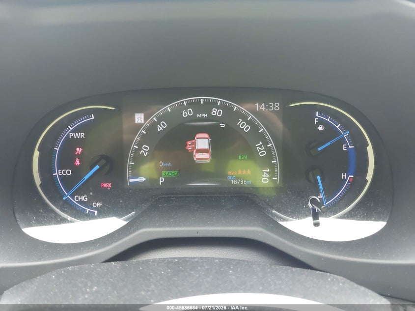 2023 Toyota Rav4 Hybrid Xle VIN: JTMRWRFVXPJ057694 Lot: 45686664