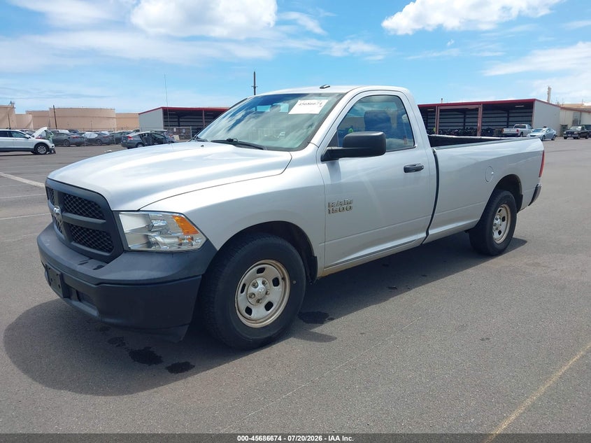 2018 Ram 1500 Tradesman 4X2 8' Box VIN: 3C6JR6DG2JG323586 Lot: 45686674
