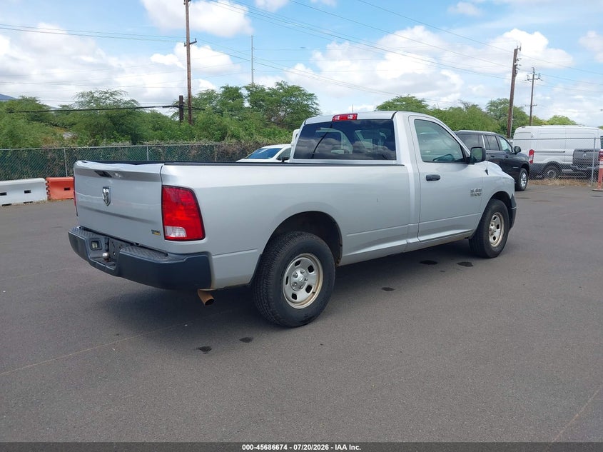 2018 Ram 1500 Tradesman 4X2 8' Box VIN: 3C6JR6DG2JG323586 Lot: 45686674