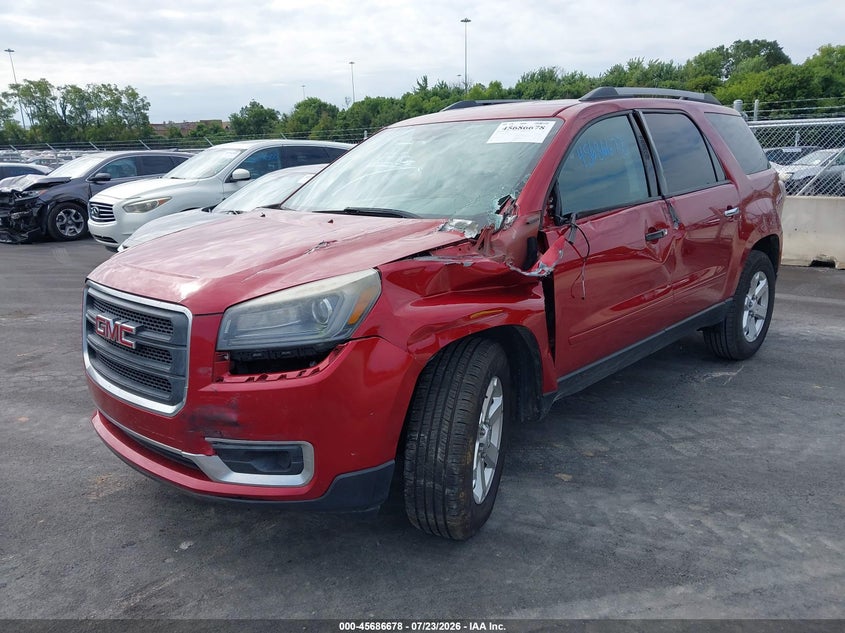 Vin: 1gkkrpkd9ej300181, lot: 46185287, gmc acadia sle-2 20142