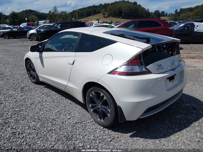 Vin: jhmzf1d68es000770, lot: 46185304, honda cr-z ex 20143