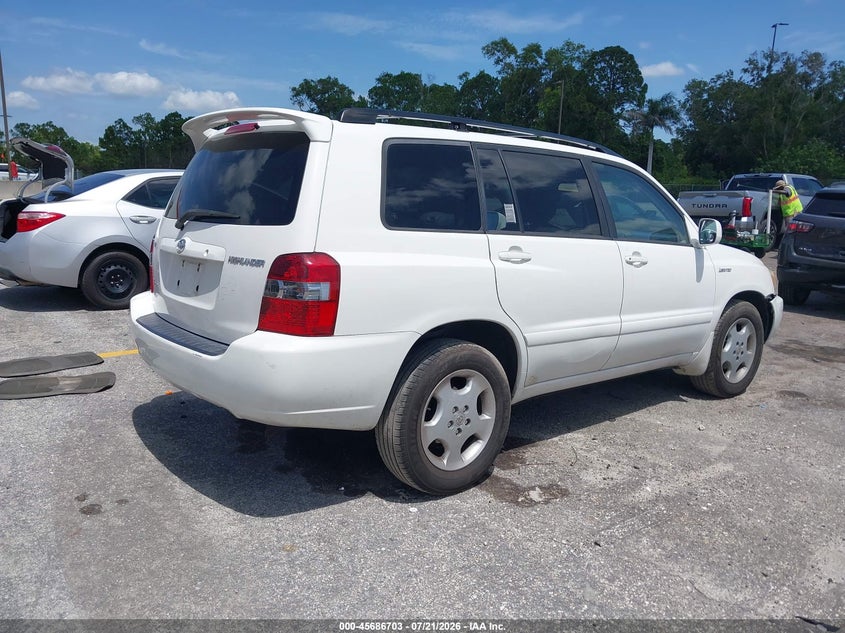 2004 Toyota Highlander Limited V6 VIN: JTEEP21A340066709 Lot: 45686703