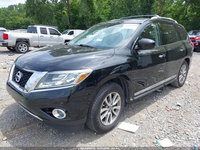 2014 NISSAN PATHFINDER auction photo 2