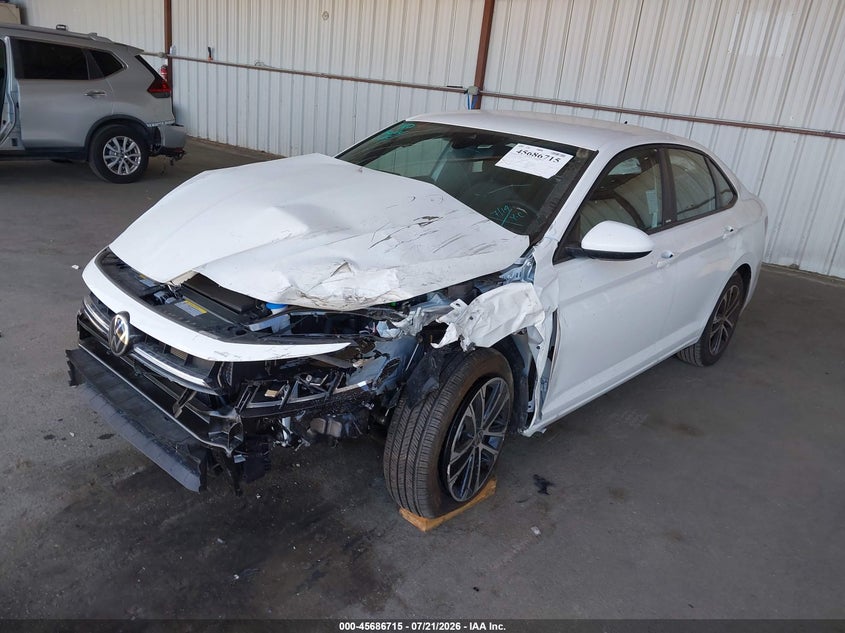 2026 Volkswagen Jetta Sport VIN: 3VWBW7BU6TM013155 Lot: 45686715