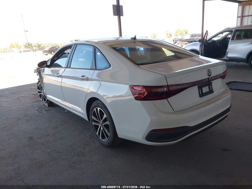 2026 Volkswagen Jetta Sport VIN: 3VWBW7BU6TM013155 Lot: 45686715