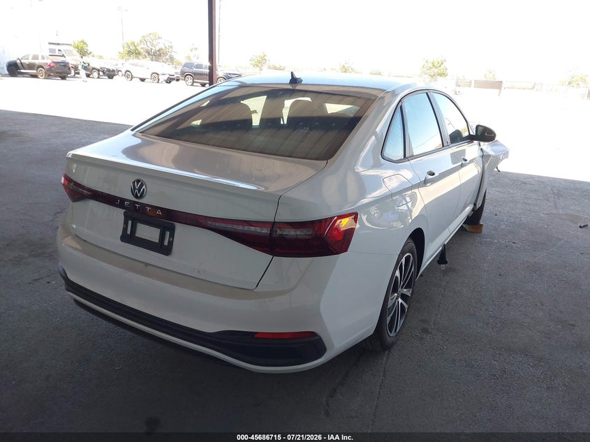 2026 Volkswagen Jetta Sport VIN: 3VWBW7BU6TM013155 Lot: 45686715