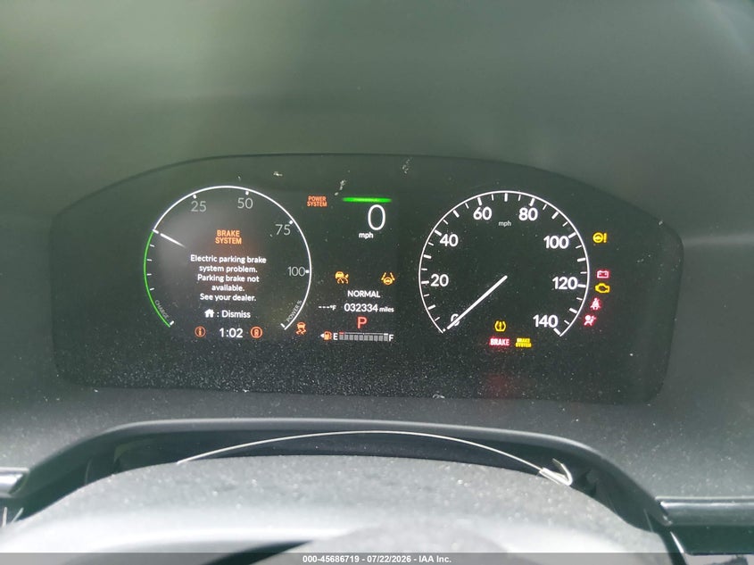 2025 HONDA CR-V HYBRID auction photo 7