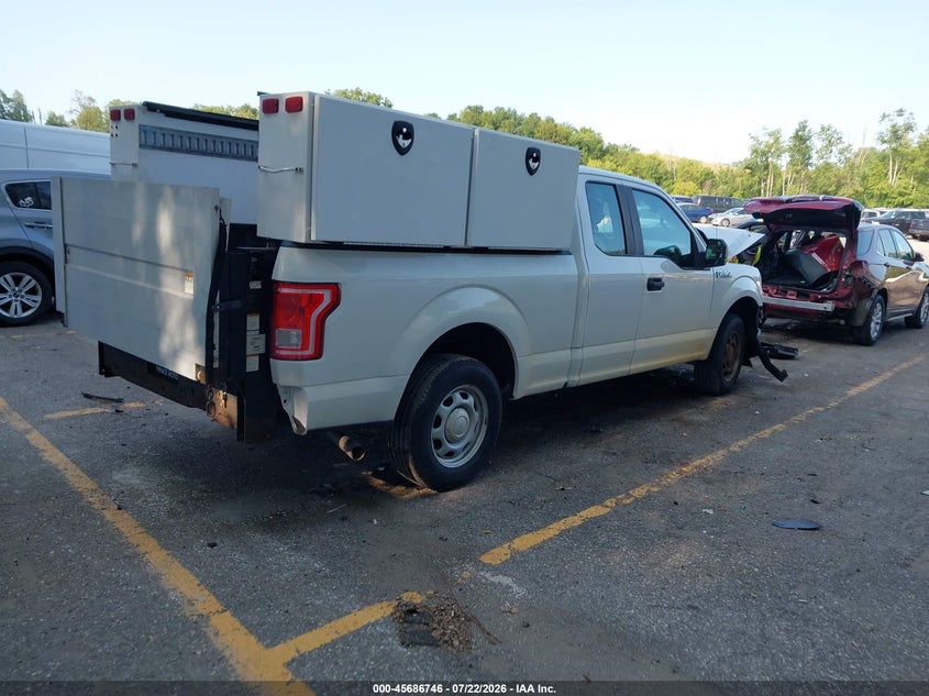 Vin: 1ftex1cf8hke40930, lot: 46185355, ford f-150 xl 20174
