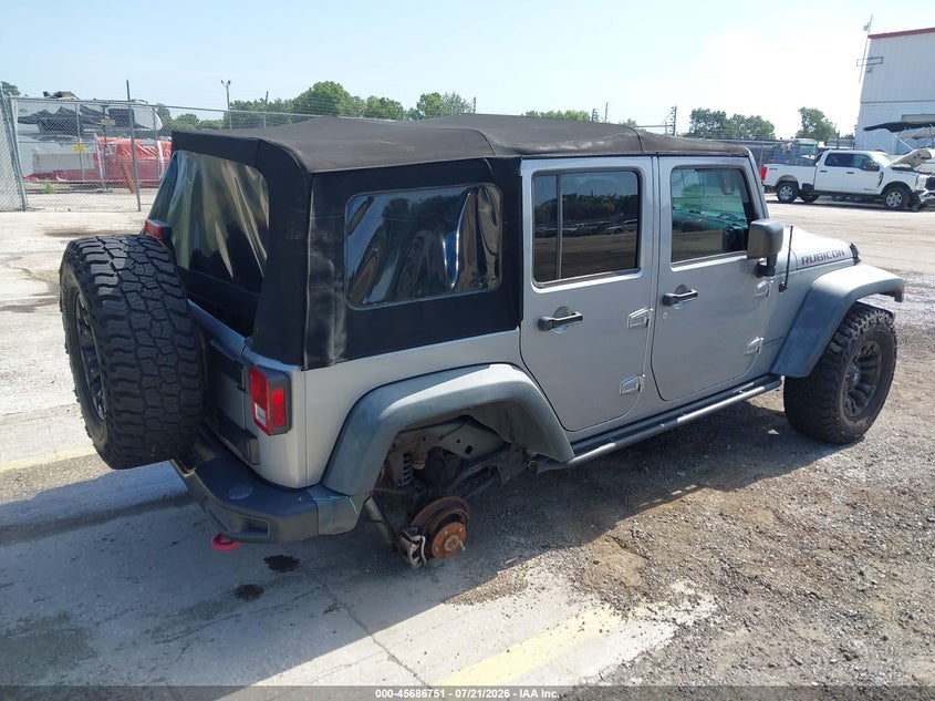 2016 Jeep Wrangler Unlimited Rubicon Hard Rock VIN: 1C4BJWFG3GL157205 Lot: 45686751