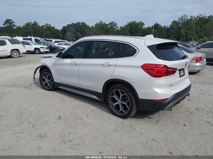 Vin: wbxhu7c50k3h45362, lot: 46185377, bmw x1 sdrive28i 20193