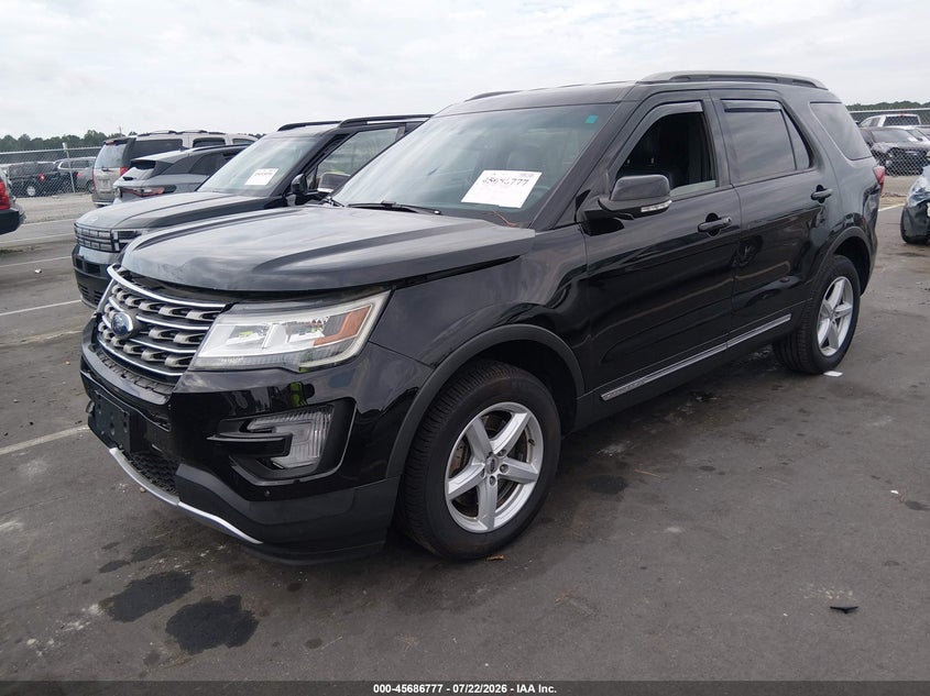 Vin: 1fm5k8d8xggc99640, lot: 46185386, ford explorer xlt 20162