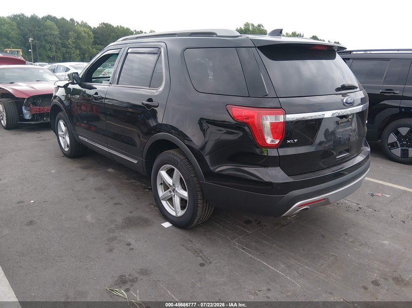 Vin: 1fm5k8d8xggc99640, lot: 46185386, ford explorer xlt 20163