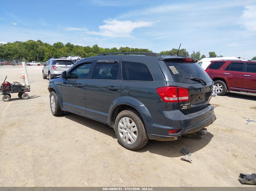 2018 Dodge Journey Sxt VIN: 3C4PDCBG3JT503752 Lot: 45686781