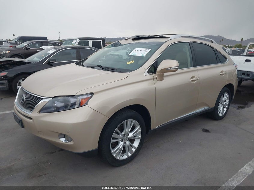 Vin: jtjbc1baxa2401876, lot: 46185391, lexus rx 450h 20102