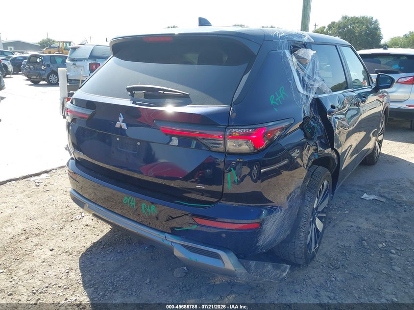 2025 Mitsubishi Outlander Se 2.5 2Wd VIN: JA4J3VA82SZ038271 Lot: 45686788