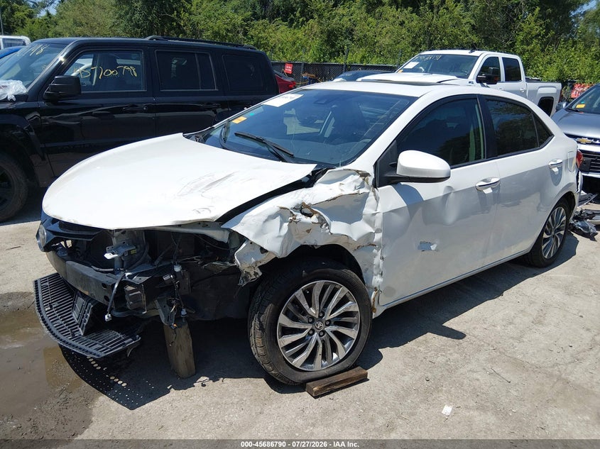 Vin: 5yfburhe3hp721643, lot: 46185399, toyota corolla xle 20172