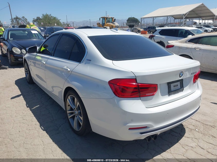 Vin: wba8e1c30ha156283, lot: 46185419, bmw 330e iperformance 20173