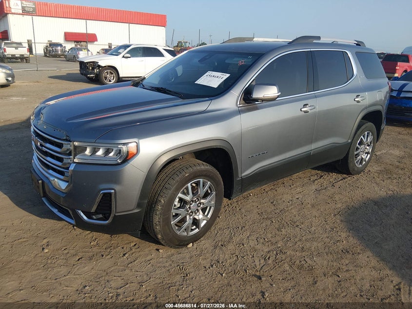 Vin: 1gkknmls9mz231628, lot: 46185423, gmc acadia fwd slt 20212