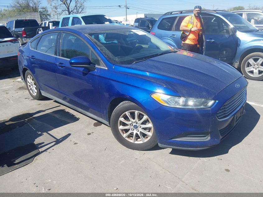 Vin: 3fa6p0g72fr294735, lot: 46185429, ford fusion s 20151