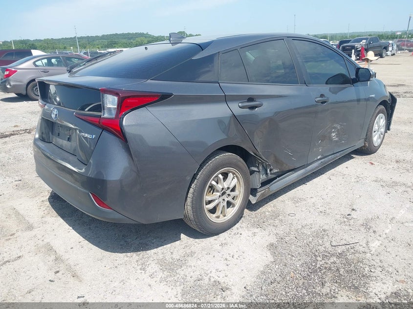 2019 Toyota Prius Le VIN: JTDKARFU6K3101632 Lot: 45686824