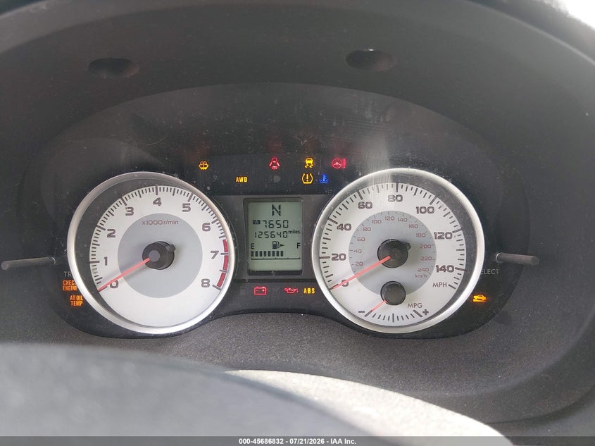 2013 Subaru Impreza 2.0I VIN: JF1GJAA67DH019419 Lot: 45686832