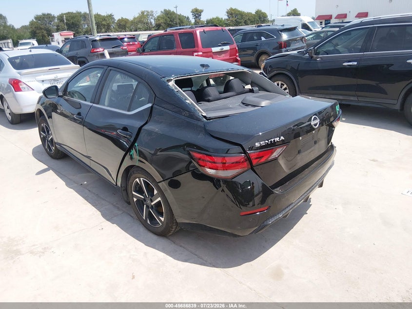 2025 NISSAN SENTRA auction photo 3