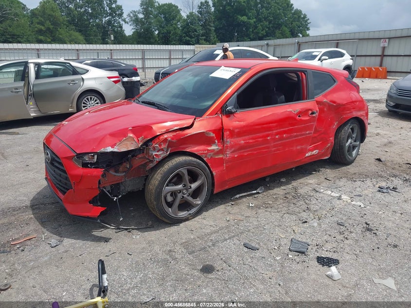 2019 HYUNDAI VELOSTER auction photo 2