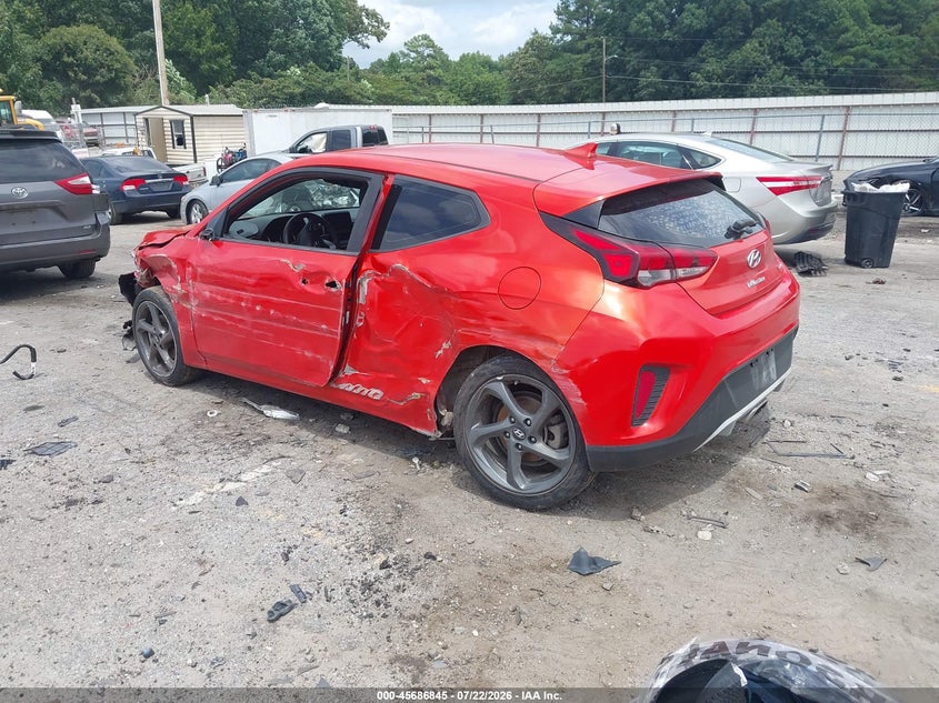 2019 HYUNDAI VELOSTER auction photo 3