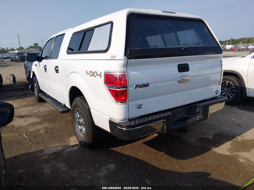 Vin: 1ftfw1efxckd11276, lot: 46185458, ford f-150 xlt 20123