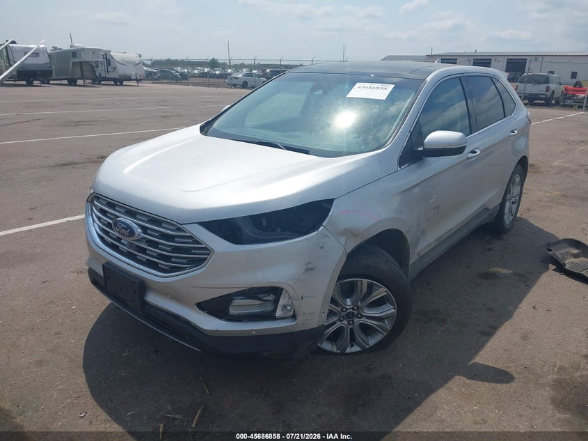 2019 Ford Edge Titanium VIN: 2FMPK4K92KBC02072 Lot: 45686858