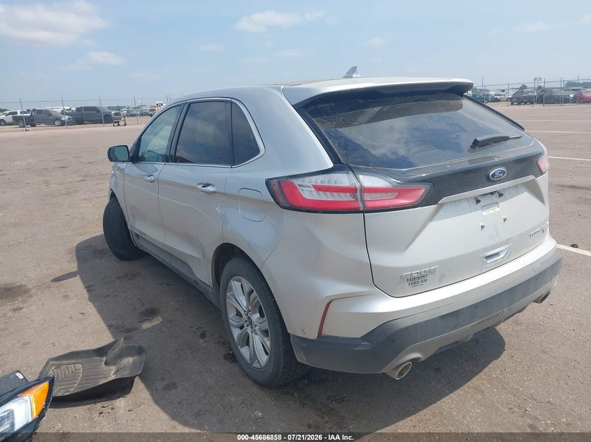 2019 Ford Edge Titanium VIN: 2FMPK4K92KBC02072 Lot: 45686858