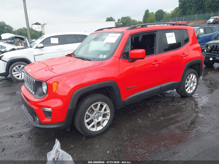 2019 Jeep Renegade, Front End, IAAI, VIN ZACNJBBB9KPK10491 — photo 2
