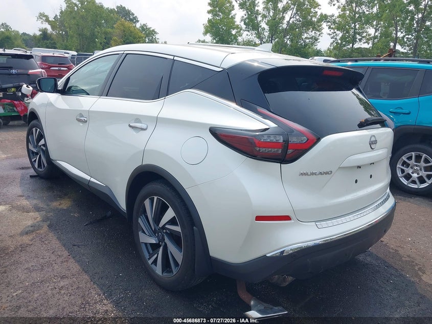Vin: 5n1az2cs4pc142486, lot: 46185482, nissan murano sl intelligent awd 20233