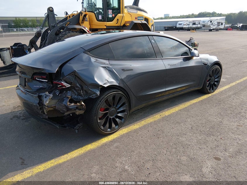 2022 TESLA MODEL 3 auction photo 4