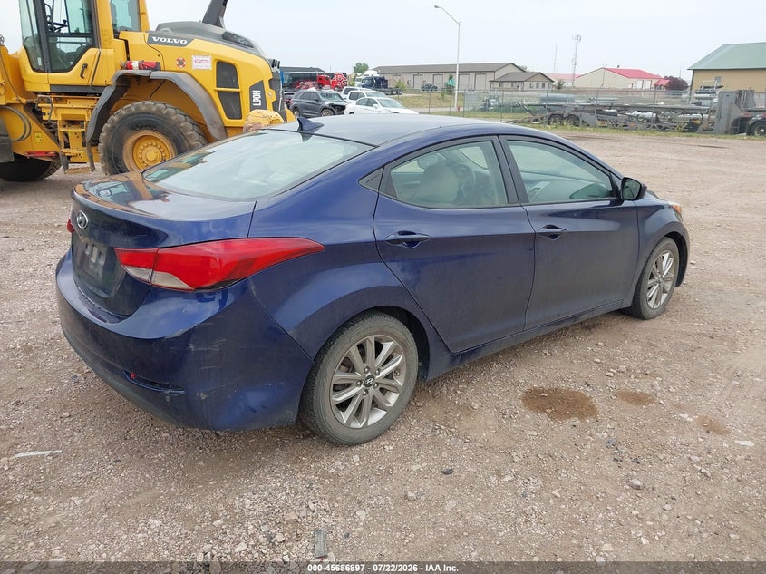 Vin: 5npdh4ae0eh488047, lot: 46185506, hyundai elantra se 20144