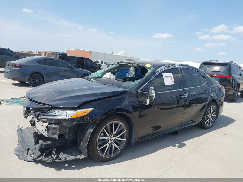 Vin: 4t1f11ak5ru891157, lot: 46185519, toyota camry xle 20242