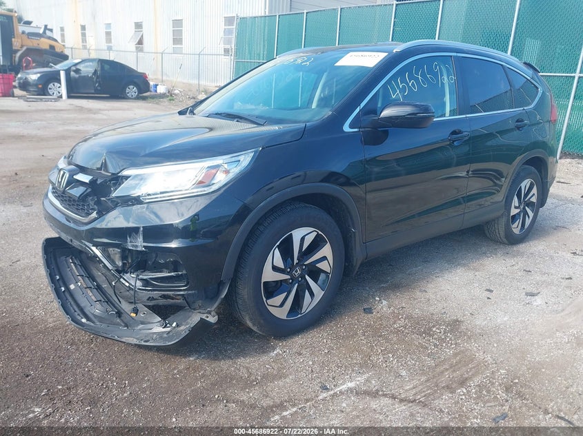 2016 Honda CR-V, Rollover, IAAI, VIN 5J6RM4H95GL092313 — photo 2